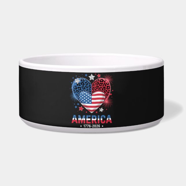 Flag Heart Leopard 1776 2026 July 4th (Front)