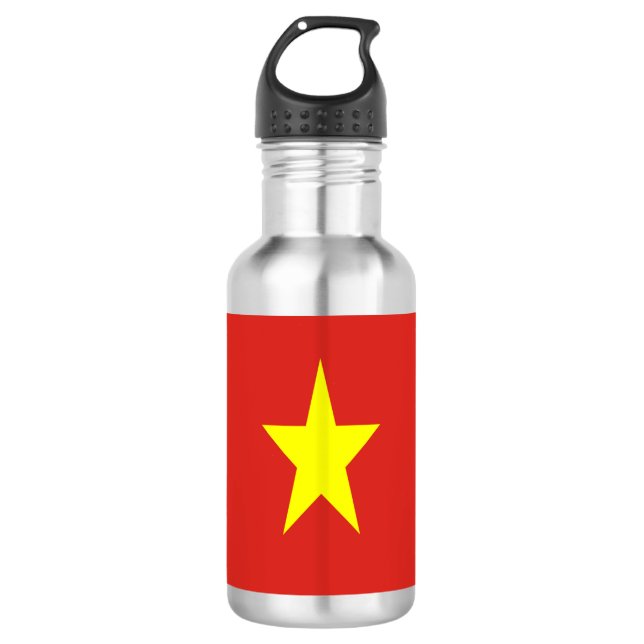 Flag height of Vietnam 710 Ml Water Bottle (Front)