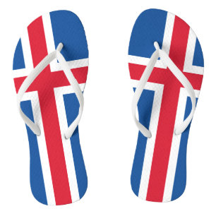 Flag Iceland Jandals