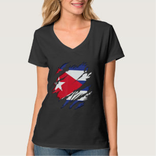 Flag Identity Pride Heritage Cuba T-Shirt