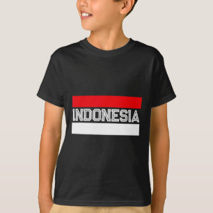 Flag Independence Day Indonesian  T-Shirt