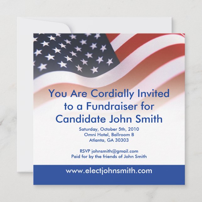 Flag Invitation (Front)