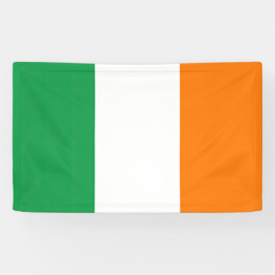 Flag Ireland Tricolor Banner