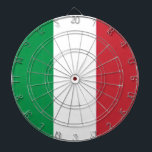Flag Italy Tricolor Dartboard<br><div class="desc">Flag of Italy tricolor: Il Tricolor This design presents the flag of Italy, officially the Italian Republic "Repubblica Italiana"</div>