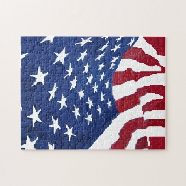 FLAG JIGSAW PUZZLE (Horizontal)