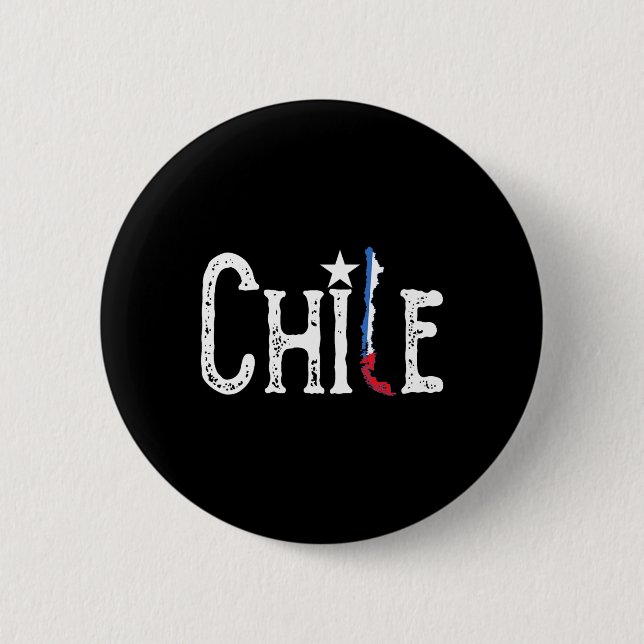 Flag Map Patriotic Independence Day  6 Cm Round Badge (Front)