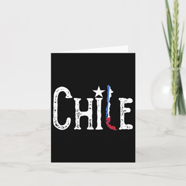 Flag Map Patriotic Independence Day  Card (Front)