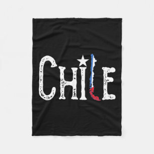 Flag Map Patriotic Independence Day Fleece Blanket
