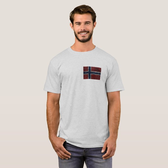 Flag - Norway T-Shirt (Front Full)