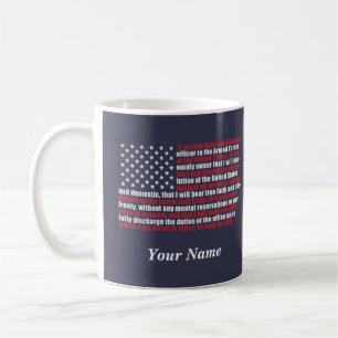 Flag Oath Comission Coffee Mug