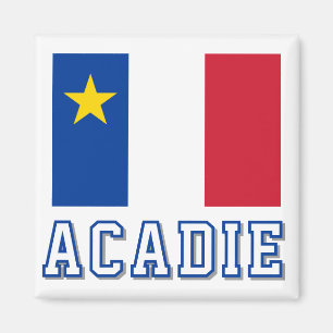 Flag of Acadia Magnet