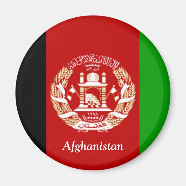 Flag of Afghanistan Magnet (Front)