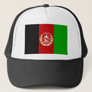 Flag of Afghanistan Trucker Hat