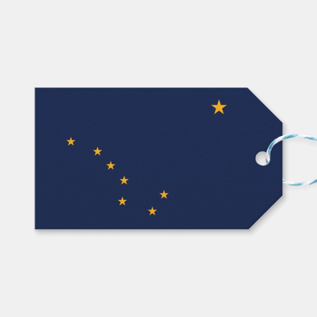 Flag of Alaska Gift Tags (Front (Horizontal))