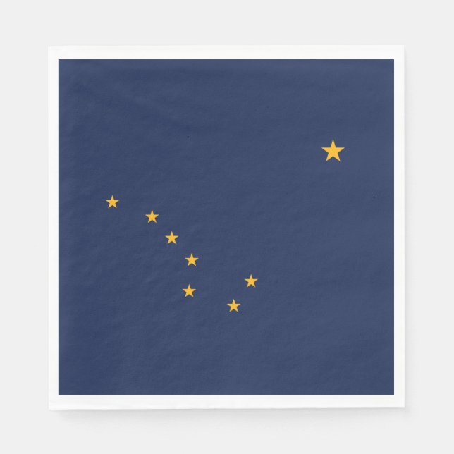 Flag of Alaska Napkin (Front)