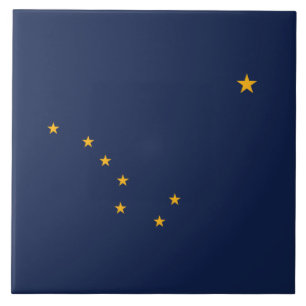 Flag of Alaska Tile