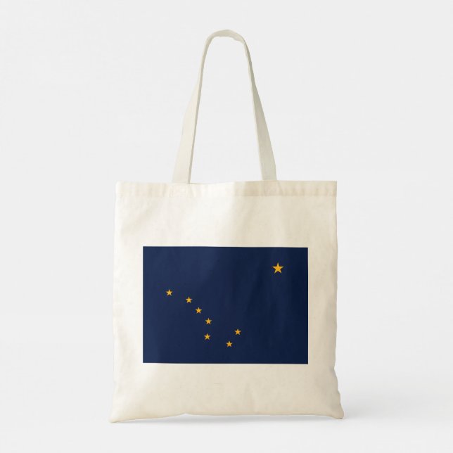 Flag of Alaska Tote Bag (Back)