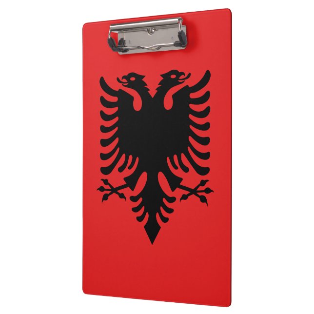 Flag of Albania Clipboard (Left)