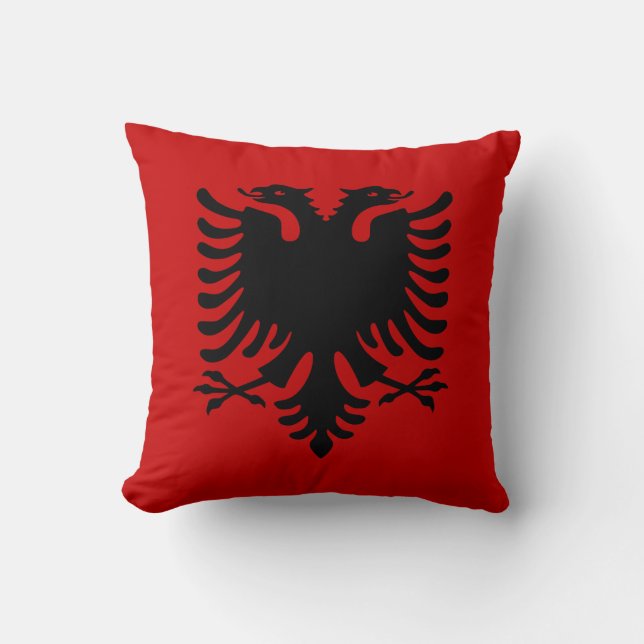 Flag of Albania Cushion (Front)