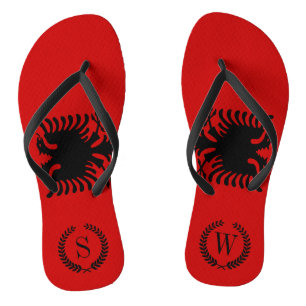Flag of Albania Jandals