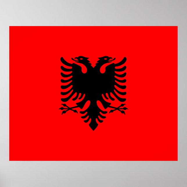 Flag of Albania Poster (Front)