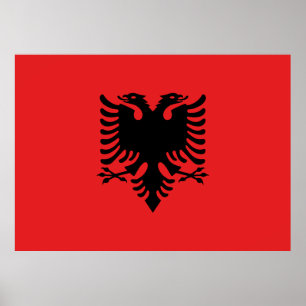 Flag of Albania Poster