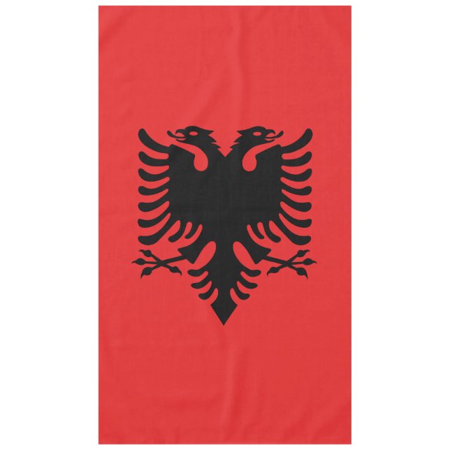 Flag of Albania Tablecloth (Front)
