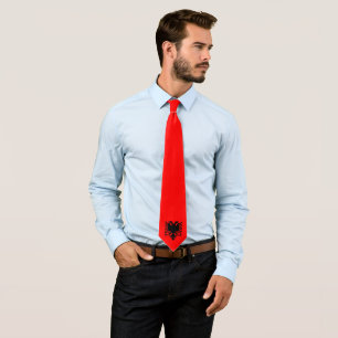 Flag of Albania Tie