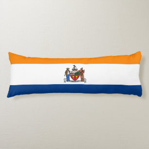 Flag of Albany, New York Body Cushion