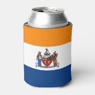 Flag of Albany, New York Can Cooler