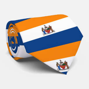 Flag of Albany, New York Tie