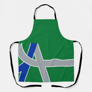 Flag of Albany, Oregon Apron