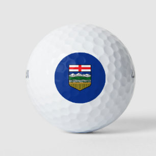Flag of Alberta Golf Balls