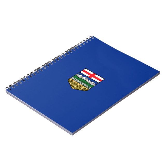 Flag of Alberta Notebook (Left Side)