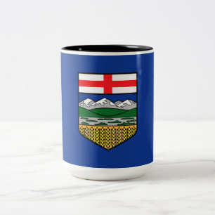 Flag of Alberta Two-Tone Coffee Mug