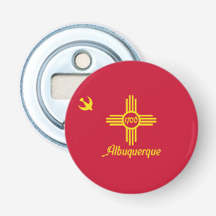Flag of Albuquerque, New Mexico Bottle Opener