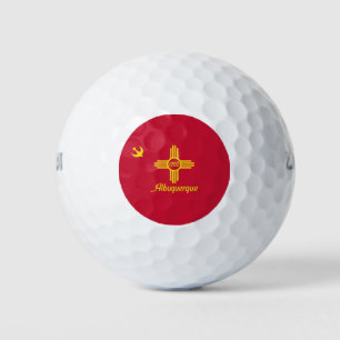 Flag of Albuquerque, New Mexico Golf Balls