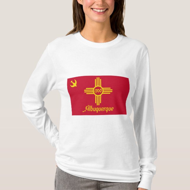Flag of Albuquerque (New Mexico) T-Shirt (Front)