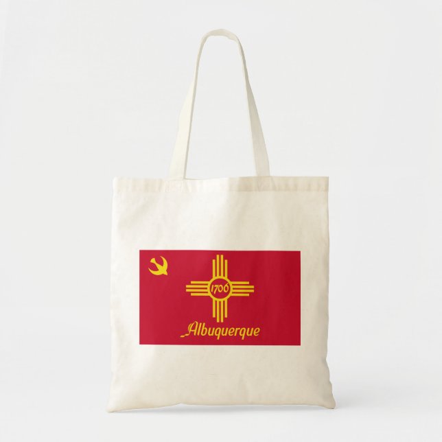 Flag of Albuquerque (New Mexico) Tote Bag (Front)