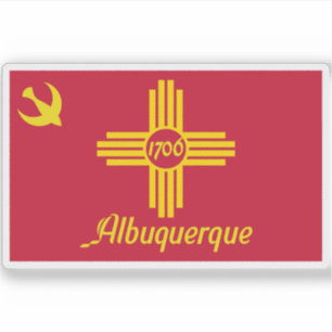 Flag of Albuquerque, New Mexico, USA