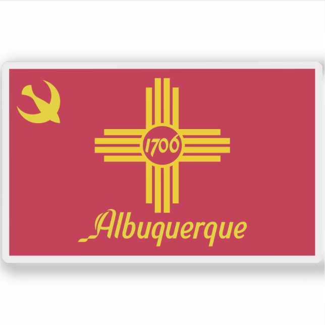 Flag of Albuquerque, New Mexico, USA (Front)
