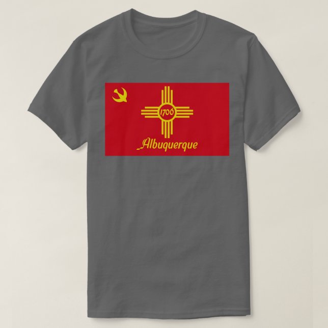 Flag of Albuquerque T-Shirt (Design Front)