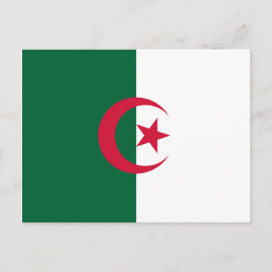 Flag of Algeria Postcard