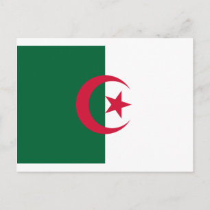 Flag of Algeria Postcard