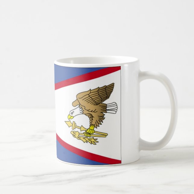 Flag of American Samoa Coffee Mug (Right)