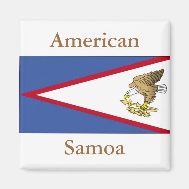 Flag of American Samoa Magnet (Front)