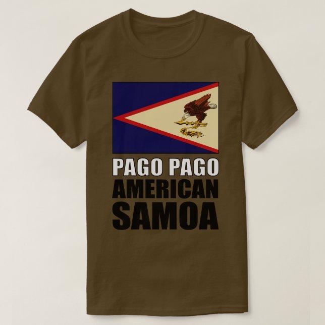 Flag of American Samoa T-Shirt (Design Front)