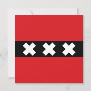 Flag of Amsterdam Card
