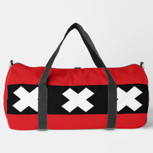 Flag of Amsterdam, Netherlands Duffle Bag
