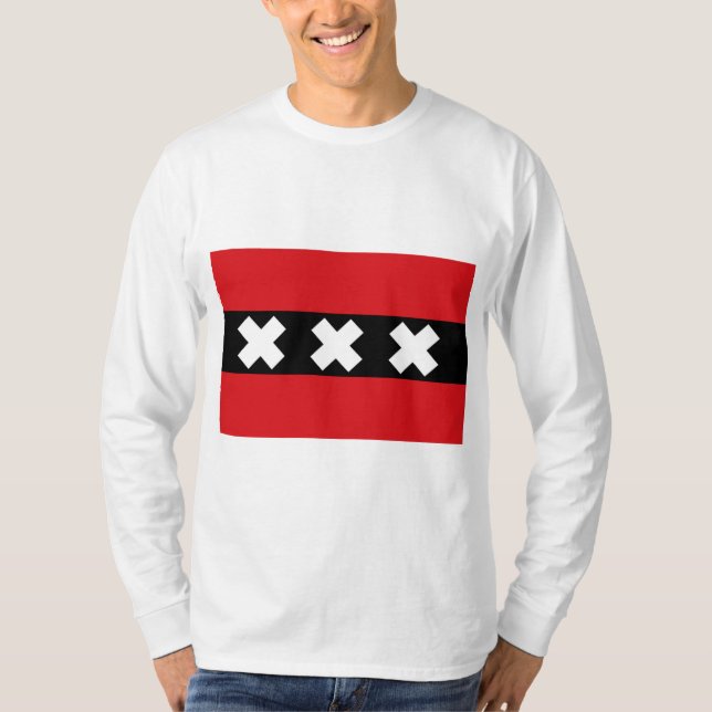 Flag of Amsterdam T-Shirt (Front)
